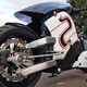 Illustration for article titled This Stunning Electric Bike Is Like a Jet Fighter On Two Wheels